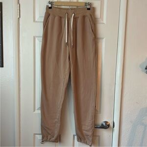 Stori Women's Core Fleece Sweatpants Collide Beige size 2